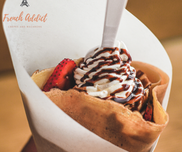 Crepes sucree et salee avec French Addict
